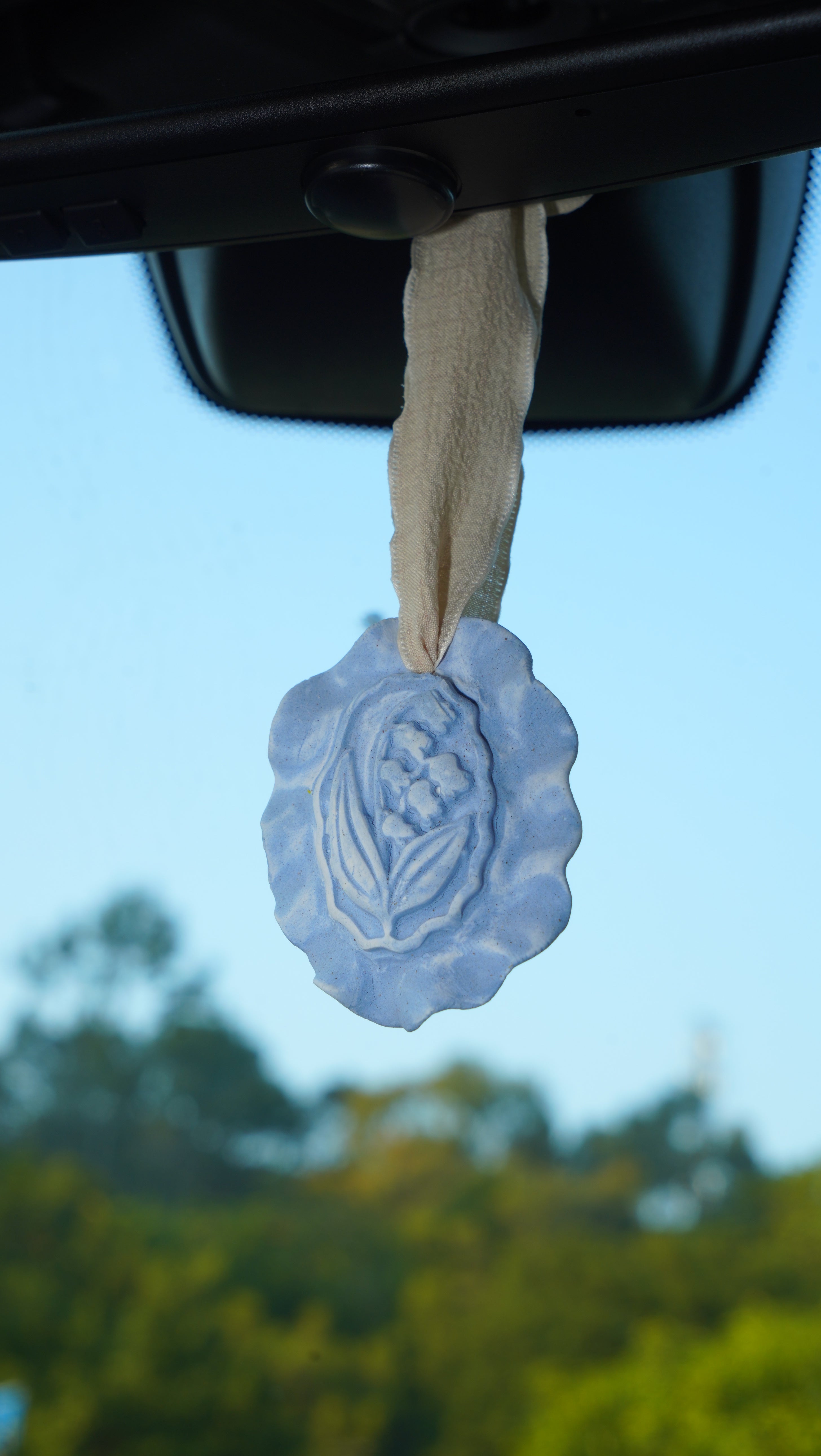 Lavender Serenity Car Charm