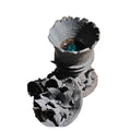 Dark angel black ceramic clay handemade candle holder