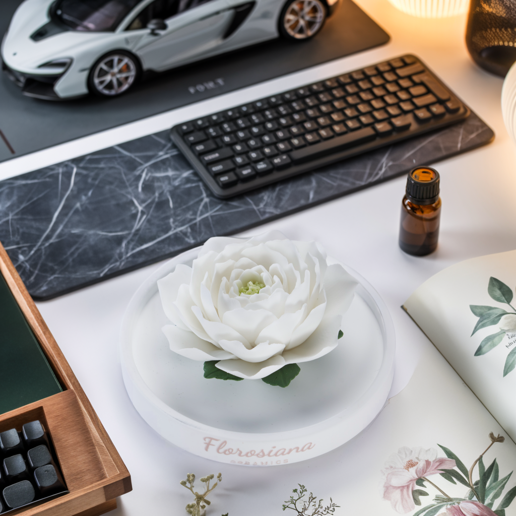 Floral Blossom Ceramic Oil Diffuser