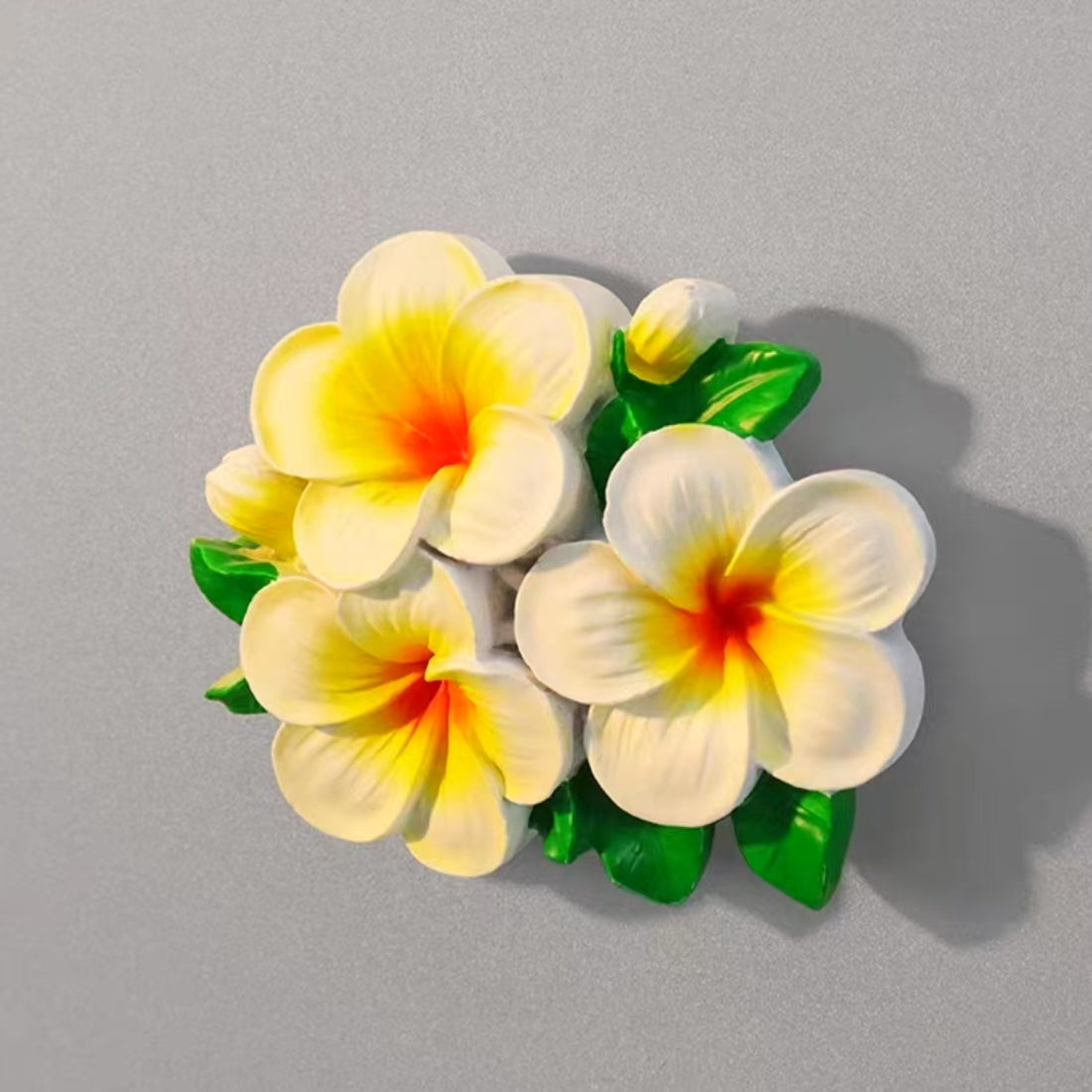 Frangipani (Plumeria) Silicone Mold for DIY Aromatherapy, Car Diffusers, Fragrance Stones, Candles, and Handmade Soaps
