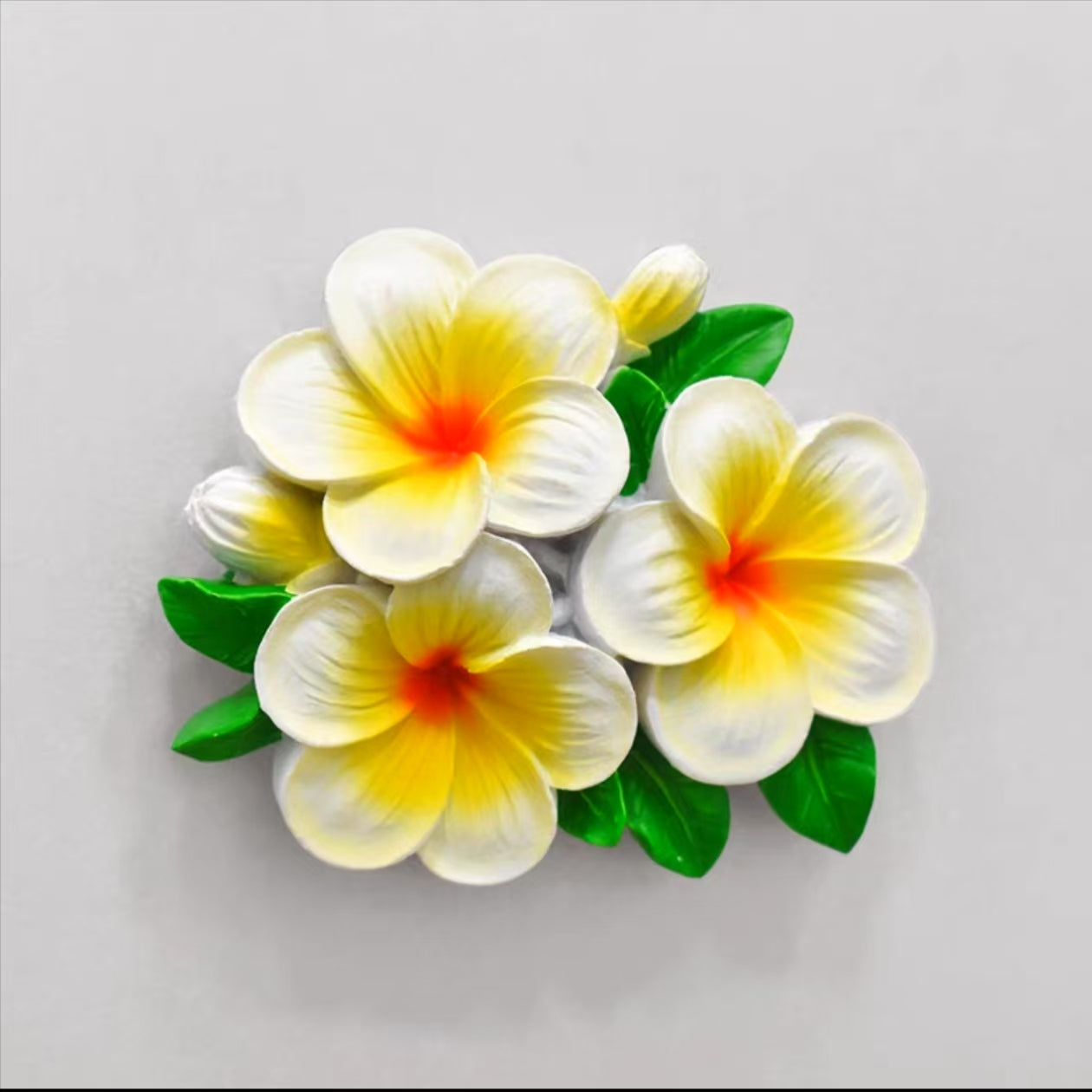 Frangipani (Plumeria) Silicone Mold for DIY Aromatherapy, Car Diffusers, Fragrance Stones, Candles, and Handmade Soaps