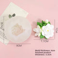 Gardenia Style 1 Silicone Mold for DIY Aromatherapy, Car Diffusers, Fragrance Stones, Candles, and Handmade Soaps