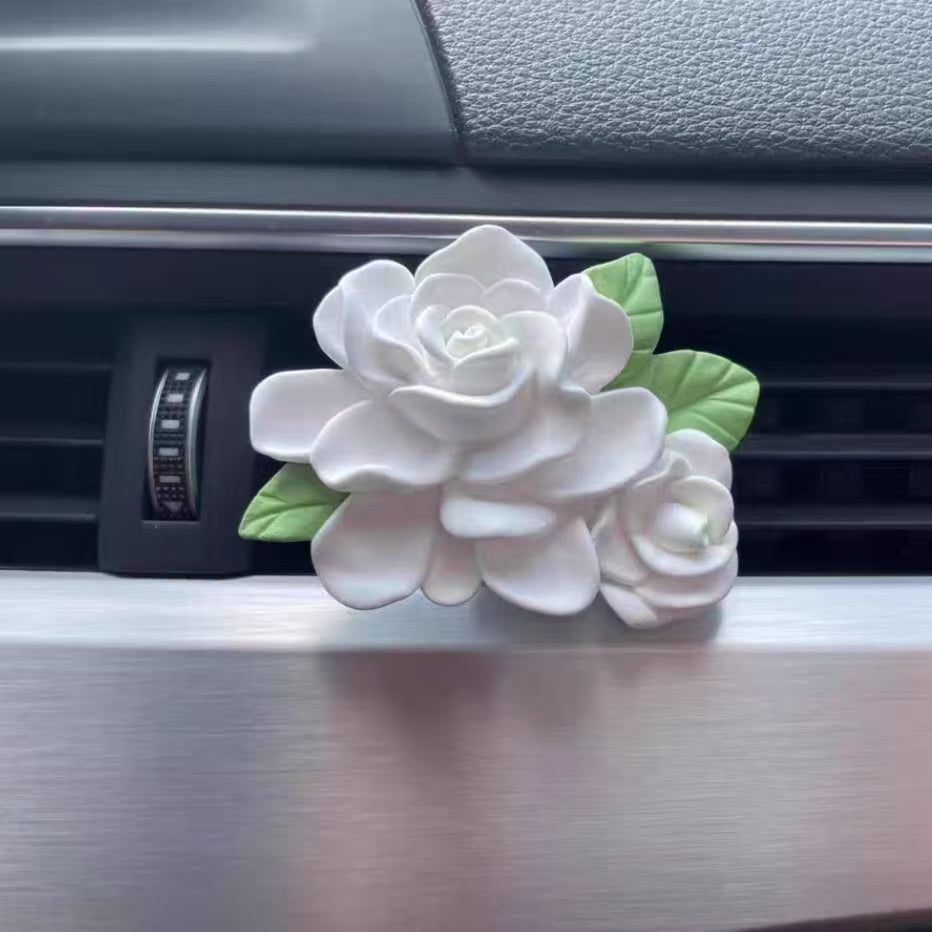 Gardenia Style 1 Silicone Mold for DIY Aromatherapy, Car Diffusers, Fragrance Stones, Candles, and Handmade Soaps