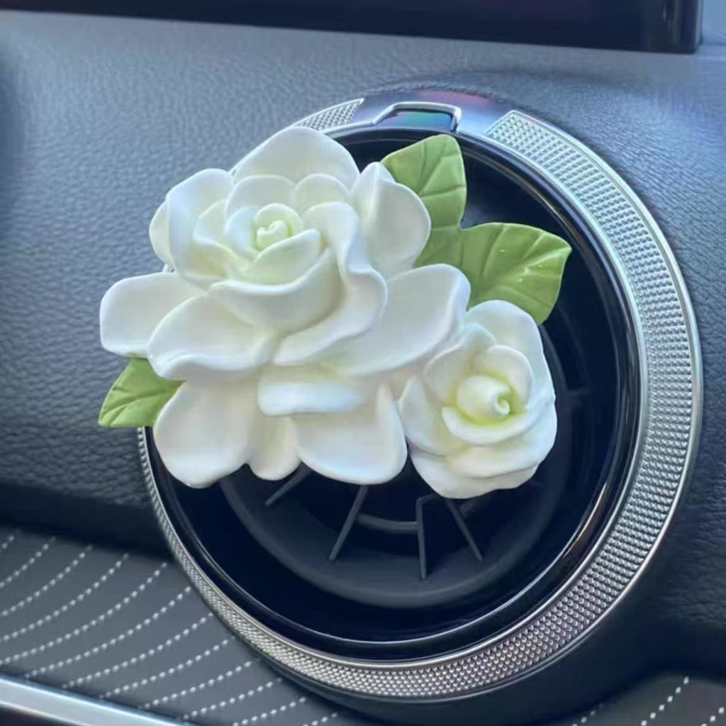 Gardenia Style 1 Silicone Mold for DIY Aromatherapy, Car Diffusers, Fragrance Stones, Candles, and Handmade Soaps