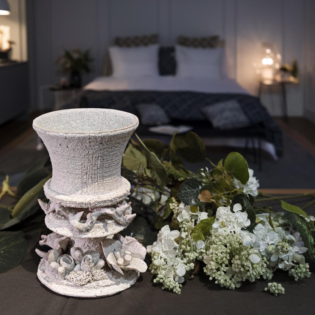 The Guardian’s Chalice hand made candle holder - Nature’s Sentinel