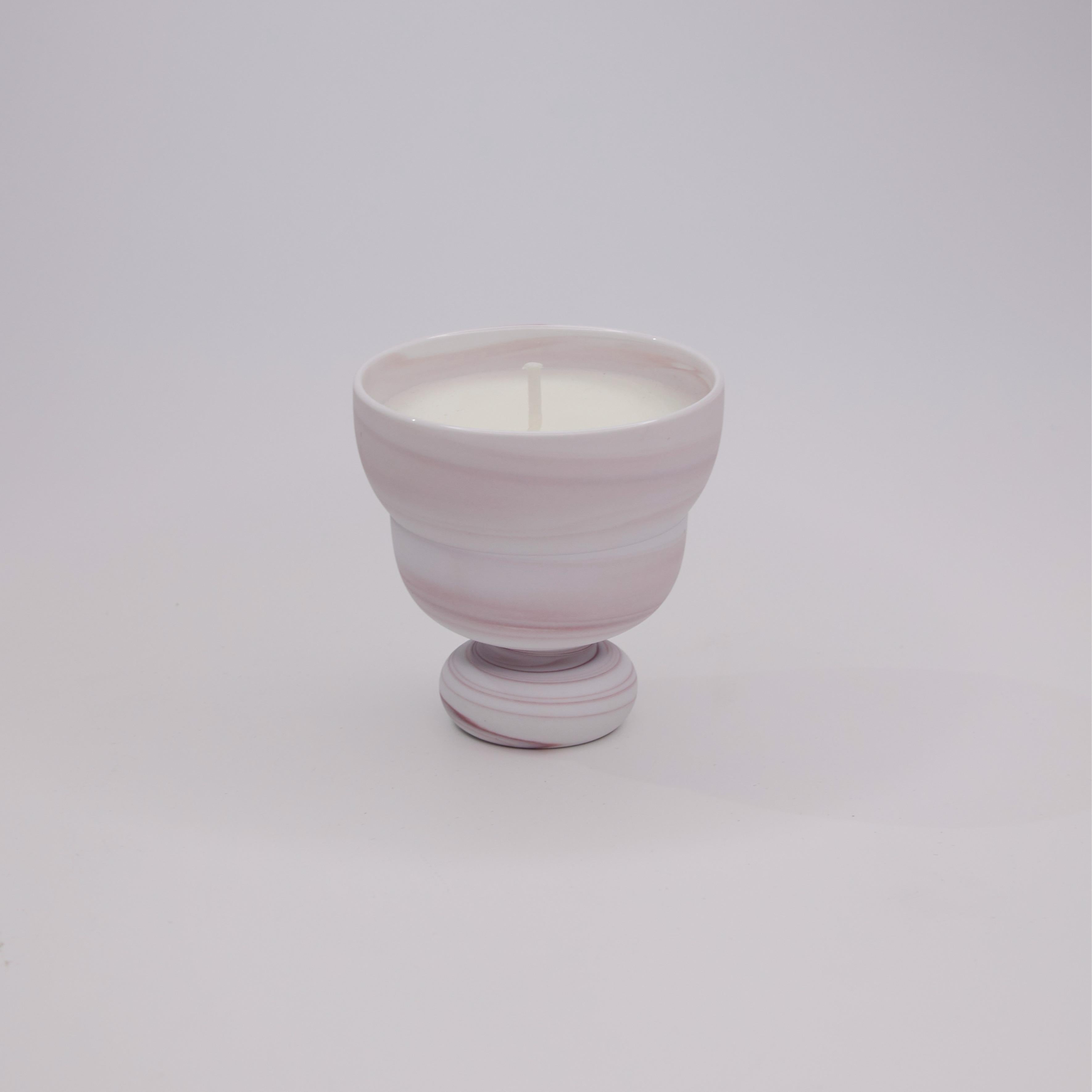 Handmade Luxury ceramic candle holder Soy Jar Candle Hand Poured Highly Scented & Long Lasting