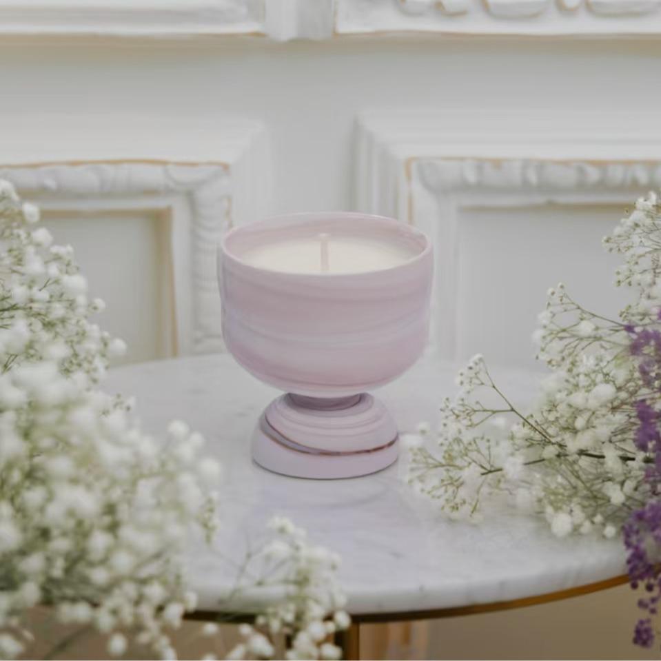 Handmade Luxury ceramic candle holder Soy Jar Candle Hand Poured Highly Scented & Long Lasting