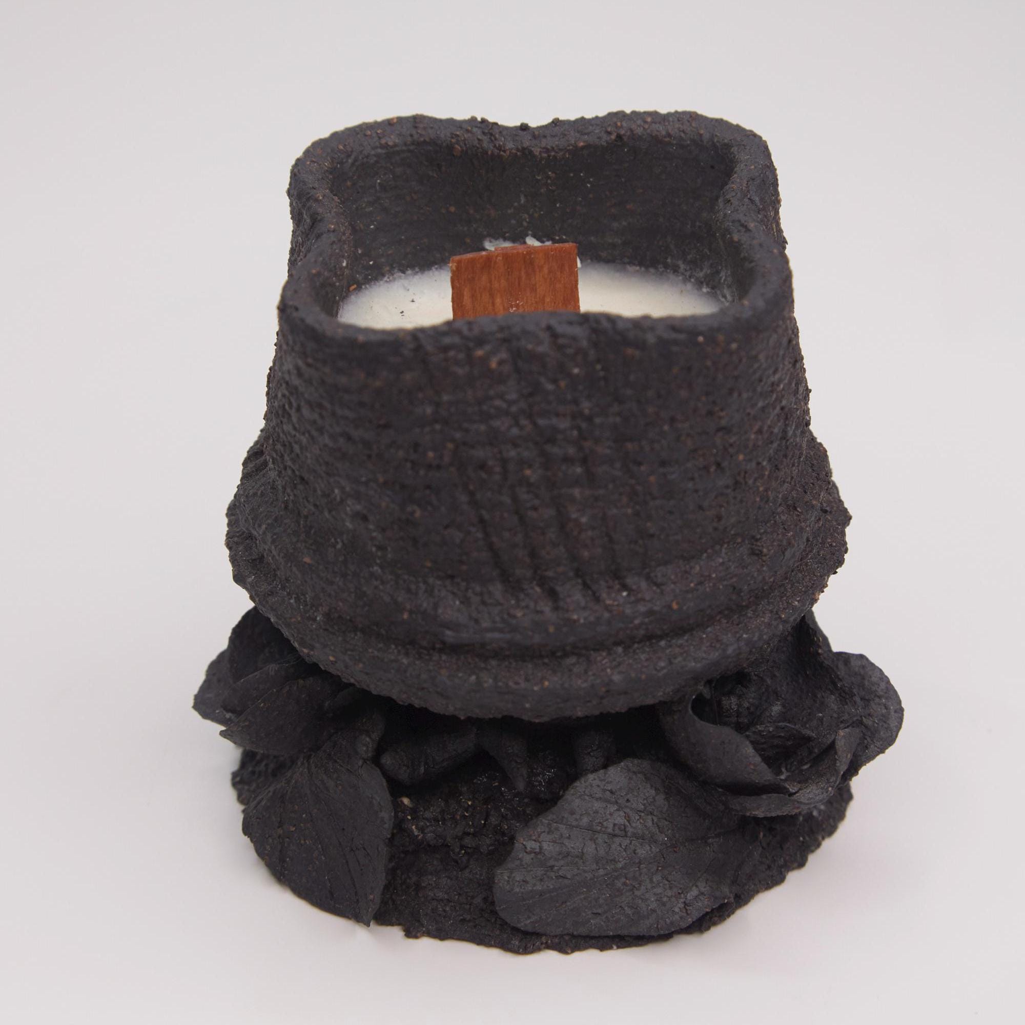 Midnight Bloom Candle The Ritual of Obsidian Nocturna