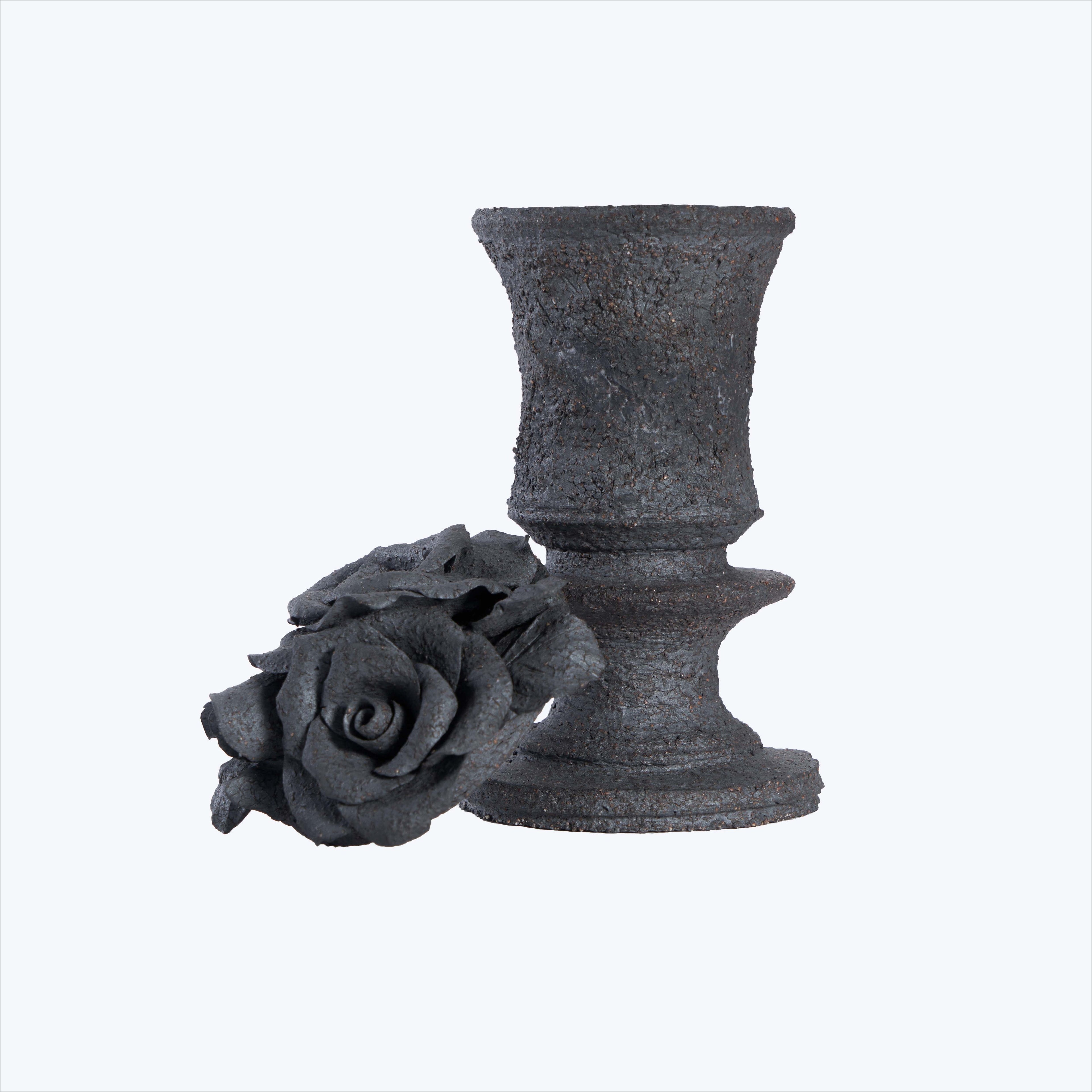 Nocturne Scented Pearl Candle Holder for Healing and Home Decor The Midnight Guardian