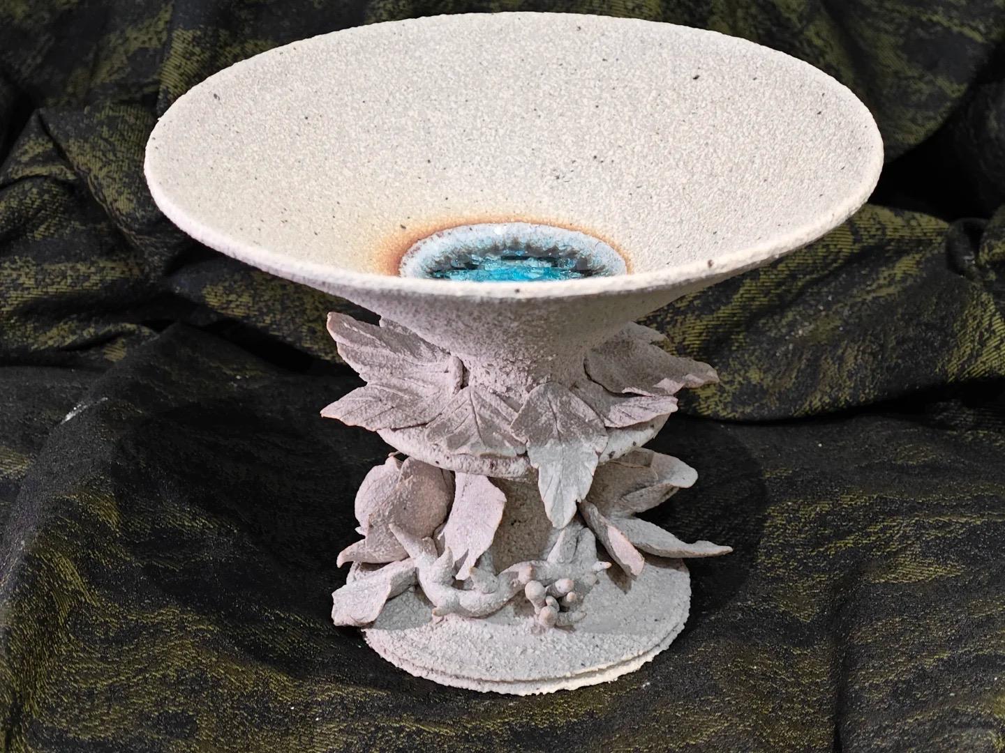 The Enchanted Offering - Celestial Basin handemade sandy candle holder