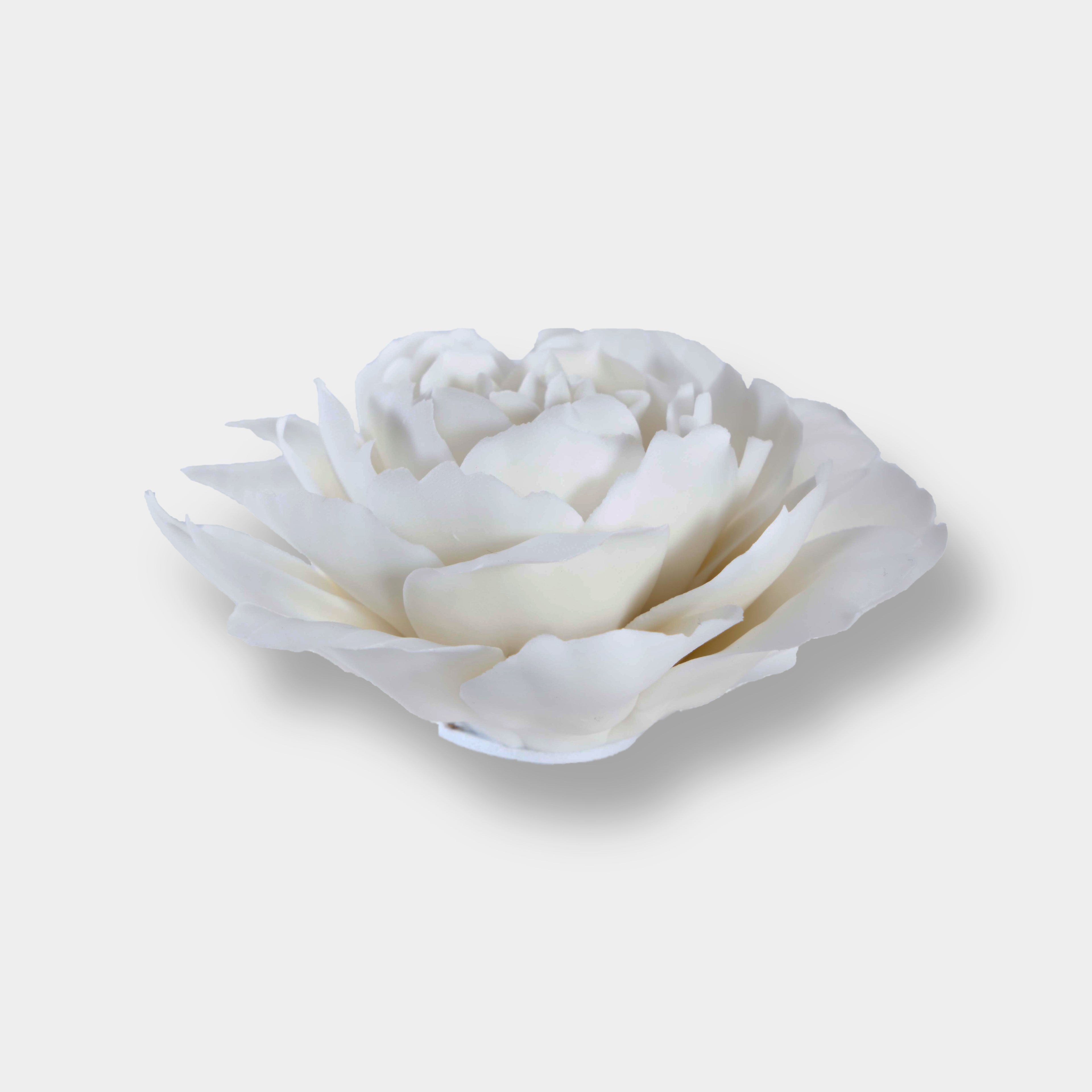 Ethereal Bloom in White Porcelain