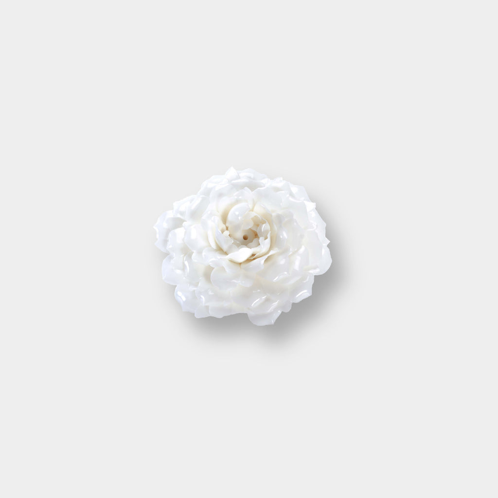 Ethereal Bloom in White Porcelain