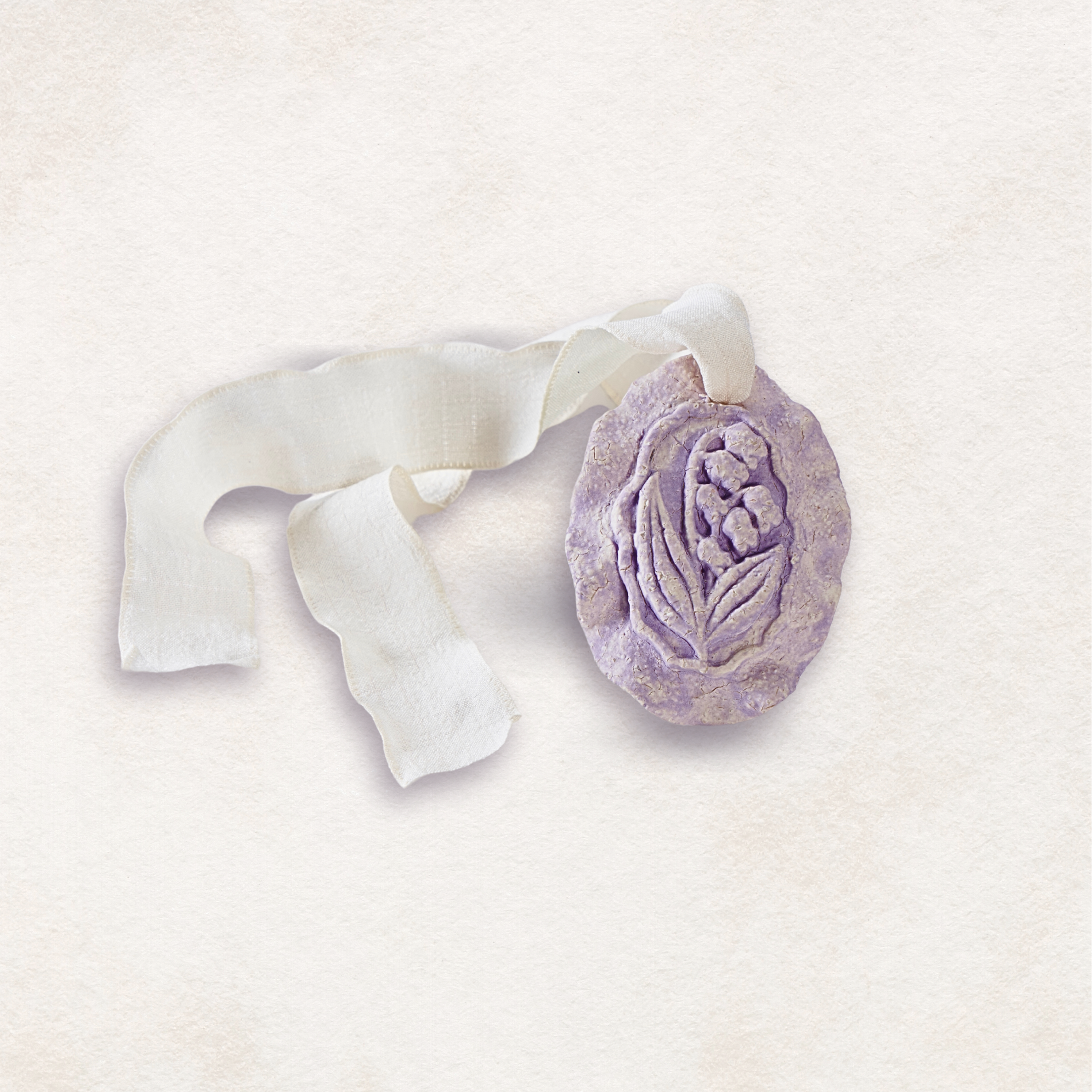 Amethyst Floral Car Diffuser